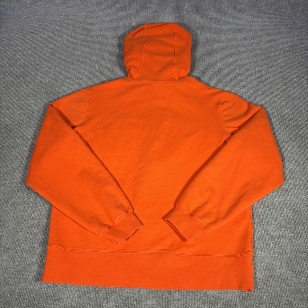 Cleveland Browns Hoodie Sweatshirt Womens L Full Zip Orange Embroidered Reebok - Picture 3 of 7